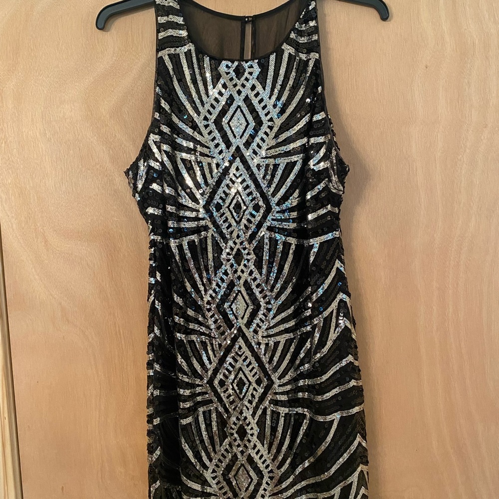 Bisou Bisou Sequin Cocktail Dress
